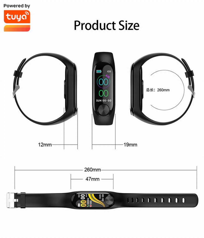 Y10 Morrison IoT Control Tuya Smart Bracelet